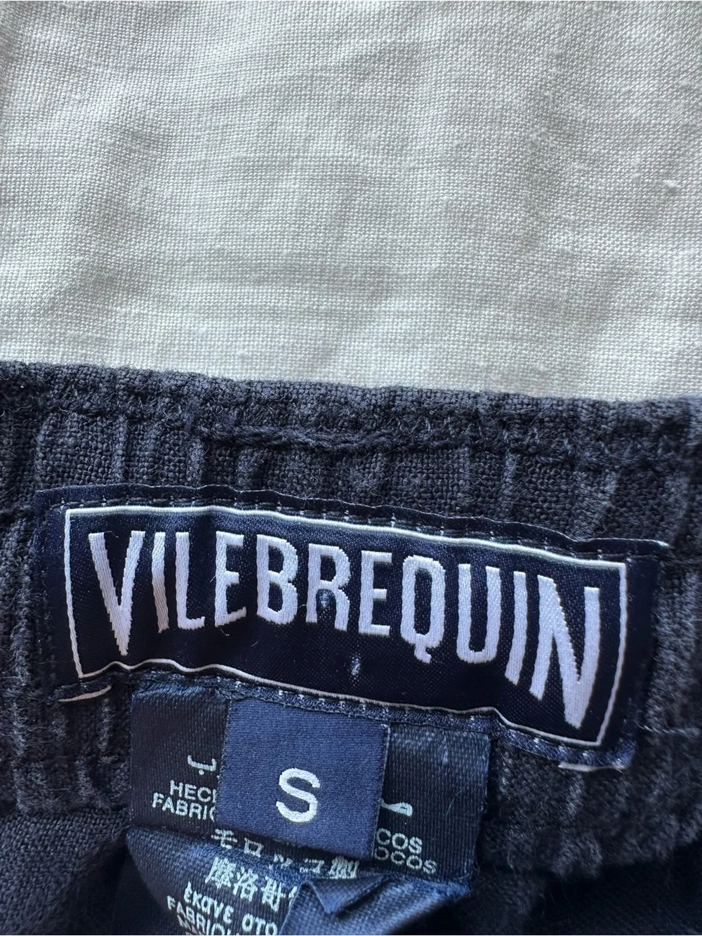 Vilebrequin Navy Drawstring Jogger Pants